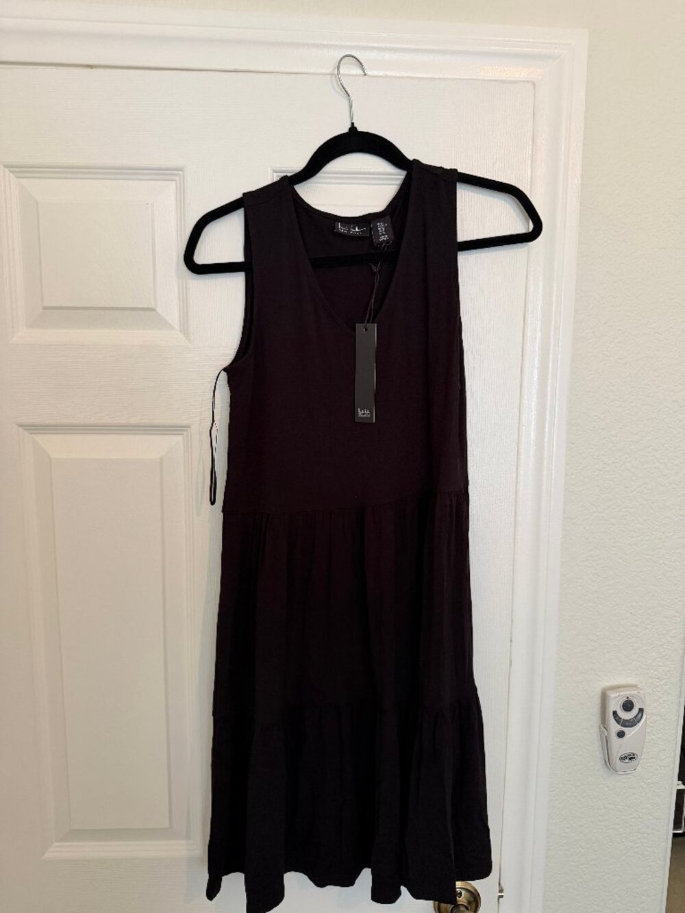 Nicole Miller Black Tank Dress